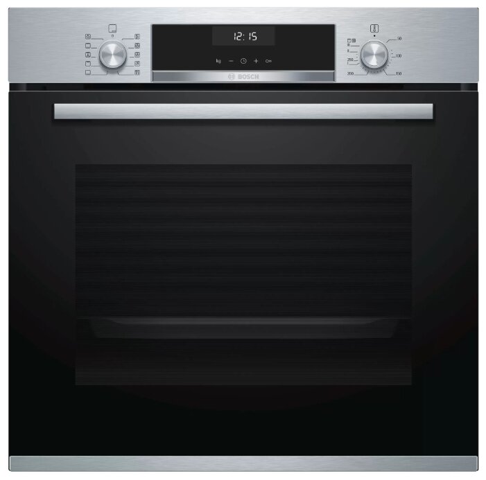 Духовой шкаф Bosch HBT517CS0S (Serie6 / нерж / Термощуп / Easy To Clean / LED-дисплей / SoftMove / 3D-HotAir / AutoPilot)