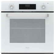 Духовой шкаф KRONA ONORE 60 WH G2 (56 л / до 260 °C / Белое стекло / Традиционная очистка / Гриль / Боковые направляющие / А) Белый