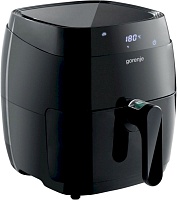 Аэрогриль Gorenje AF1409DB (1400 Вт, 3.5 л, упр. - сенсорное, программ - 9, таймер на - 60 мин, крышка - съемная)