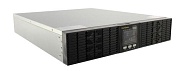 ИБП On-line ExeGate PowerExpert ULS-3000.LCD.AVR.1SH.2C13.USB.RS232.SNMP.2U <3000VA/3000W, On-Line, PF=1, LCD, 1*Schuko+2*C13, RS232, USB, SNMP-slot 