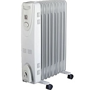 Масляный радиатор Sakura SA-0379G (2000 Вт, площадь - 25 м², термостат) 