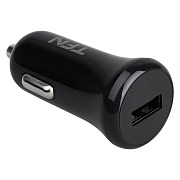 Автомобильное зарядное устройство TFN CC1U1ABK (1 USB/1A) черное Чёрный