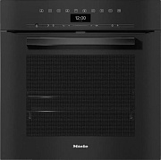 Духовой шкаф с добавлением пара Miele H 7464 BP OBSW (76 л / до 300°C / Чёрное стекло / телескоп. напр. / WiFiConn@ct / Пиролиз) Чёрный
