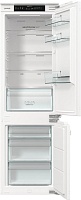 Холодильник встраиваемый Gorenje NRKI517E42 (Advanced / Объем - 252л / Высота - 177,2см / Белый / Жесткое крепление фасадов / NoFrost DualSystem) Белый