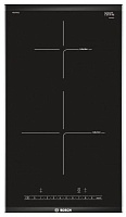 Поверхность индукционная Bosch PIB375FB1E (Serie6 / Domino / черный / 2 конфорки / стеклокерамика / DirectSelect / QuickStart / PowerBoost)