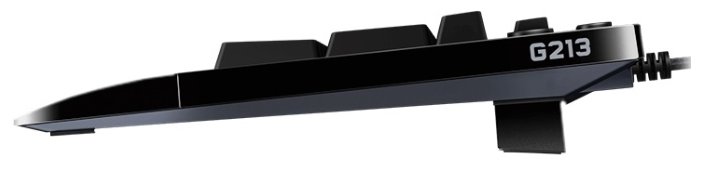 Игровая клавиатура Logitech G213 Black USB С RGB-подсветкой (920-008092)