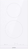Поверхность электрическая Gorenje ECT322WCSC (Essential / белый / 2 конфорки / стеклокерамика / STOP&GO) Белый