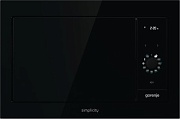 Микроволновая печь встраиваемая Gorenje BM235G1SYB (Simplicity / Черный / 23 литров / ширина - 59,5 см / 900 Вт / Гриль 1200 Вт / AquaClean)