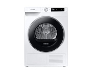 Сушильная машина с тепловым насосом Samsung DV90T6240LE/S7 (DV6000T / 60 см / 9кг / Hygiene Care / Wrinkle Prevent / AI Control / Wi-Fi) Белый