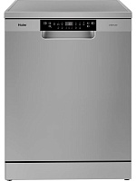 Машина посудомоечная отдельностоящая 60 см Haier HDWE15-58CS2RU (15 комплектов / 3 полки / Расход воды - 11 л / Серебро)