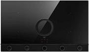 Поверхность индукционная с вытяжкой Elica NIKOLATESLA UNPLUGGED EVO BL/A/90 (Черная / 4 конфорки (2,1/2,1/2,1/2,1кВт) / Booster / Bridge / 7.4кВт)