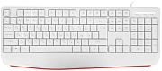 Клавиатура проводная Defender ATOM HB-546, USB, белый