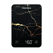 Весы кухонные Редмонд SK1800, чёрный мрамор (электронные/ платформа/ предел 10 кг/ точность 1 г/ тарокомпенсация) 