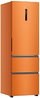 Холодильник многодверный Haier A4F637COMVU1 (Объем - 360 л / Высота - 190 см / A+ / Оранжевый / Wi-Fi (Evo) / No Frost)