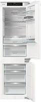 Холодильник встраиваемый Gorenje NRKI519E82WF (G800 / Объем - 311л / Высота - 177,2см / Белый / Жесткое крепление фасадов / Wi-Fi / NoFrost Dual)