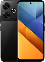 Смартфон POCO M6 6/128 ГБ, черный Чёрный