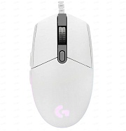 Проводная игровая мышь Logitech G102 LIGHTSYNC, (Проводная 2.1м/8000 dpi), Белая