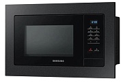 Микроволновая печь встраиваемая Samsung MG23A7318CK/E2 (Чёрный / 23 литра / ширина - 59,6 см / 800 Вт / Гриль 1100 Вт / Quick Defrost) Чёрный