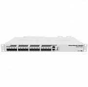 Коммутатор Mikrotik CRS317-1G-16S+RM, 1x 1000BASE-T, 16x SFP+, управляемый L3