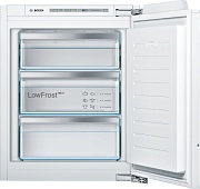 Морозильная камера встраиваемая Bosch GIV11AFE0 (Serie6 / Объем - 72 л / Высота - 71,2см / Белый / Fresh Sense / Low Frost / однодверная)