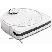 Робот-пылесос Hobot LEGEE-D7 (уборка - влажная, комбинированная, сухая, лидар, гироскоп, Wi-Fi, док-станция, пылесборник - 0.5 л) Белый