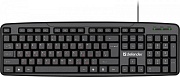 Клавиатура проводная DEFENDER ASTRA HB-588, русские буквы красные, 1.8м., Чёрный