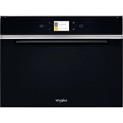 Микроволновая печь встраиваемая с паром Whirlpool W9I MW261 (Чёрная / 40 литров / ширина -59,5 см / 900 Вт /Гриль 1600 Вт / 6th SENSE/ Wi-Fi) Чёрный