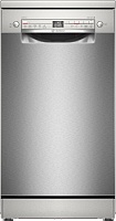 Машина посудомоечная отдельностоящая 45 см Bosch SPS2HMI42E (Serie2 / 10 комплектов / 3 полки / Расход воды - 9,5 л / HomeConnect / fingerprint-proof)
