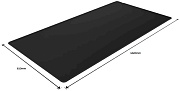 Коврик HyperX Pulsefire Mat 2XL, 1220x610x3 мм, черный