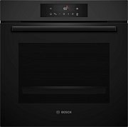Духовой шкаф Bosch HBA572EM3 (Serie4 / 71 л / до 275 °C / Чёрное стекло / Гриль / телескоп. направляющие(x1) / Пиролиз / Touch Control / SoftClose)