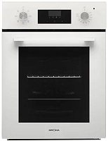 Духовой шкаф KRONA RITUS 45 WH G2 (Узкий, 45 см / 45 л / до 260 °C / Белое стекло / Формованные направляющие / Гриль / А)
