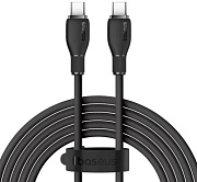 Кабель Baseus Pudding Series 100W Type-C to Type-C, 2 м, черный