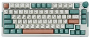 Беспроводная игровая клавиатура Royal Kludge RK-H81, (75%/Механическая/Бир.свитчи), Бежевая/Зеленая