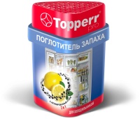 Поглотитель запаха "Лимон/уголь" для холодильников Topperr 3116 