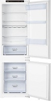 Холодильник встраиваемый Gorenje NRKI418EP1 (G200 / Объем - 246л / Высота - 177,2см / Белый / Слайдерное крепление фасадов / NoFrost DualAdvance)