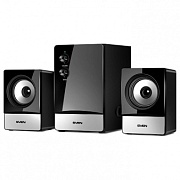 Колонки 2.1 SVEN MS-90* / 2×2,5+5W / дерево-пластик / black Чёрный