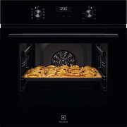 Духовой шкаф Electrolux EOD5C70BZ (SteamBake 600 / 65л / до 250°C / Чёрный / Катализ / телескоп. напр. x1)