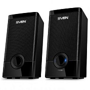 Колонки 2.0 SVEN 318 / 5W / USB-питание / Чёрный / корпус - пластик