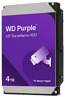 Жесткий диск 4 000Gb WD 128Mb SATA WD44PURZ  Purple  для систем наблюдения 