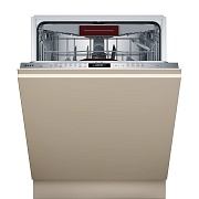 Машина посудомоечная встраиваемая 60 см Neff S257YCX04E (14 комплектов / 3 полки / расход воды - 9.5 л / TimeLight / Home Connect / А+++) Нержавеющая сталь