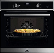 Духовой шкаф Electrolux EOD5F71X (SteamBake 600 / 72л / до 275°C / Чёрный+нерж. сталь / Катализ / телескоп. напр. x1)