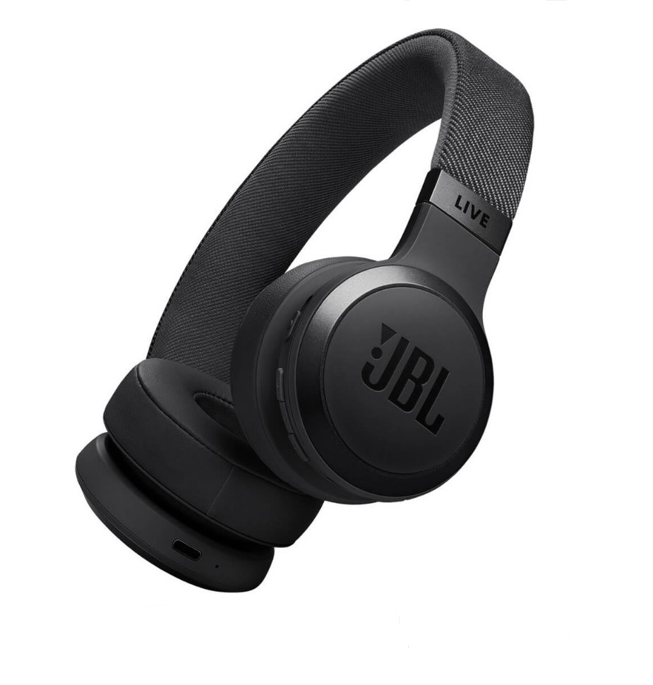 Беспроводные наушники с микрофоном JBL Live 670NC, Bluetooth, 20Гц-20000 Гц, 32 Ом, 95 дБ, Black