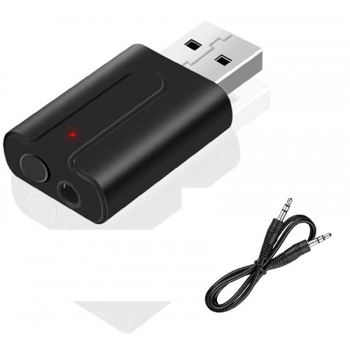 Адаптер Bluetooth KS-is KS-409 Bluetooth 5.0 2 в 1 USB-адаптер