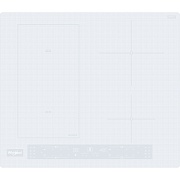 Поверхность индукционная Whirlpool WL B4560 NE/W (Белая стеклокерамика / 4 конфорки / FlexiCook / 6th Sense / 7,2 кВтч) Белый