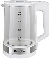 Чайник Happy Panda HP-2700W (1800 Вт / 2 л / стекло/ белый)