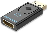 Адаптер-переходник премиум Vention DisplayPort 20M > HDMI F 4K (HBMB0)