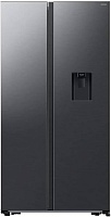 Холодильник Side by Side Samsung RS57DG410EB4 (Объем - 578 л / Высота - 178см / Графитовая сталь / Total NoFrost / Mono Cooling / Wi-Fi / диспенсер)