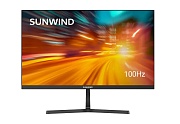 Монитор 24" SunWind SM-24FI221 IPS/1920x1080/5 мс/250 кд/м2/HDMI/VGA/DisplayPort/100 Гц Чёрный