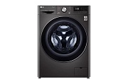 Стиральная машина LG F4WV910P2SE (56.5см / 10,5кг / 1400об / пар / добавление белья / AI DD / Steam+ / Wi-Fi / Inverter Direct Drive / A+++ / Чёрная) Чёрный