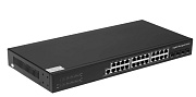 Коммутатор Cudy GS2024S2  (L2) 24x1 Гб/с управляемый + 4 SFP 1 Gb/s 